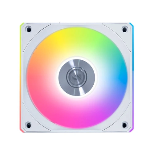 Lian Li UNI Fan CL Wireless RGB 120mm Reverse Blade White Cabinet Fan, Single Pack